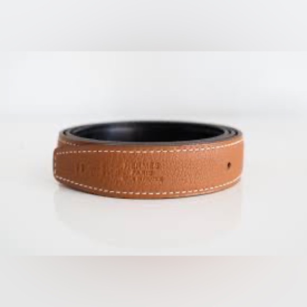 🚨 SOLD Authentic HERMES leather belt strap ONLY Size 68 (27 inch) GREAT CONDITI
